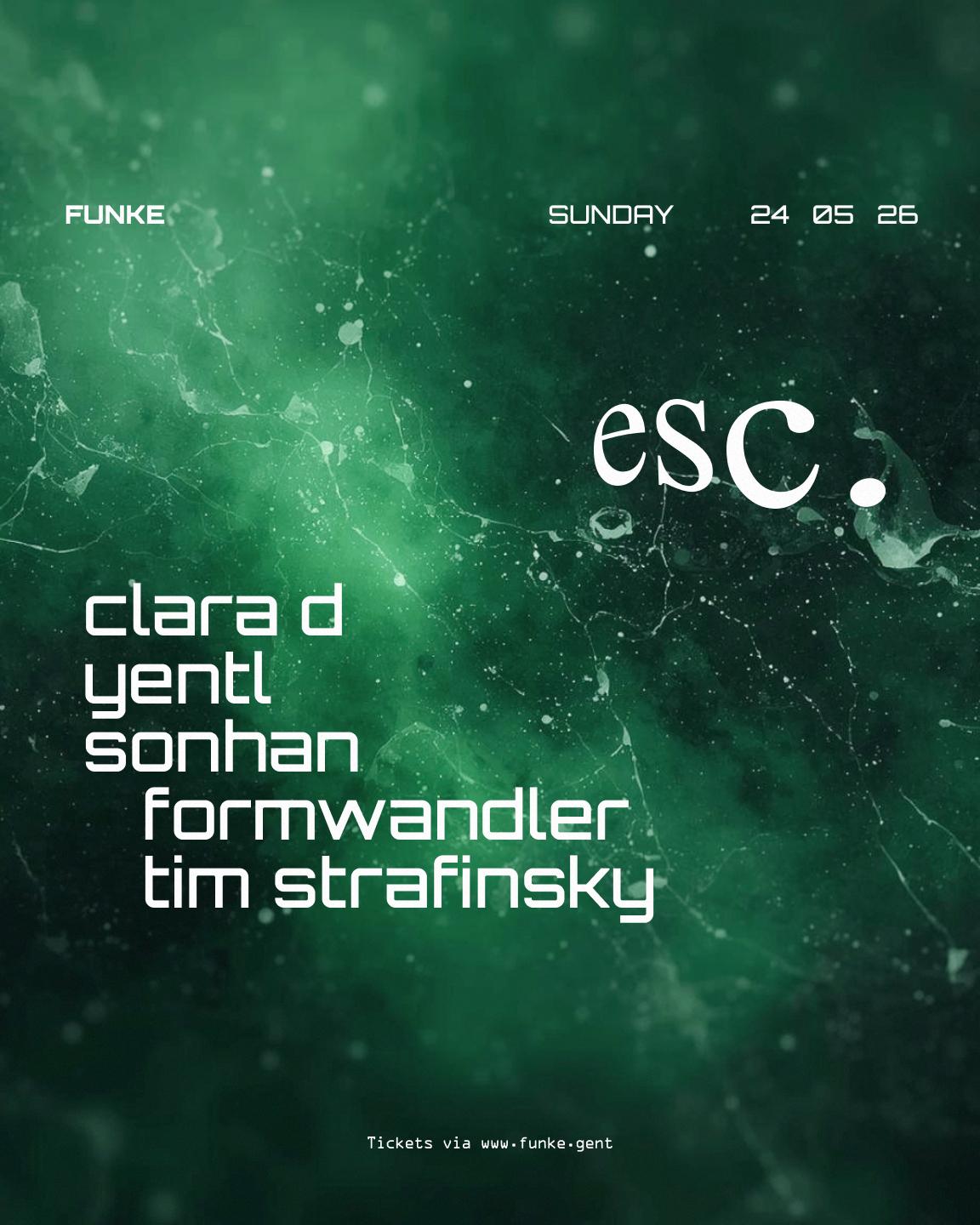 esc. with Clara D, Yentl, Sonhan